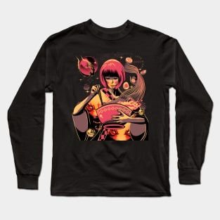 Geisha Ramen Pop Long Sleeve T-Shirt